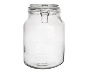 orion group Bocal en verre avec fermeture à étrier brevetée 3,4 l | Boite de Conservation Alimentaire Hermétique
