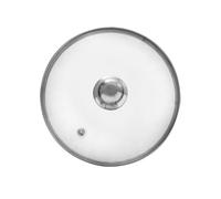 orion group couvercle en verre couvercle de casserole universel | avec anneau en acier inoxydable pour casserole 200°C Ø 14, 16, 18, 20, 22, 24, 26, 28, 30 cm (24 cm)