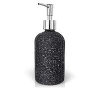 ORION GROUP Distributeur de Savon Liquide en Verre - 450 ML - Gris