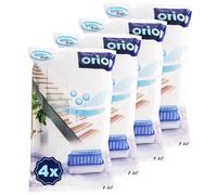 orion group Granulés déshumidificateurs | 1 kg x 4 granulés de recharge absorbeur d'humidité chlorure de calcium Recharge universelle avec parfum contre l'humidité