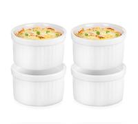 orion group Lot de 4 mini bols à sauce en porcelaine de 40 ml, petits bols de service de 6 cm pour sauces, apéritifs, amuse-bouches, desserts, passent au lave-vaisselle