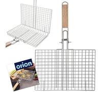 Orion Group Panier de Gril Grille Barbecue en métal 32 x 49 cm
