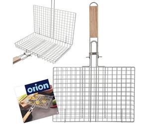 Orion Group Panier de Gril Grille Barbecue en métal 32 x 49 cm