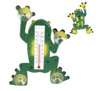 orion group Thermomètre de fenêtre d'extérieur avec ventouses Grenouille 23,5 cm