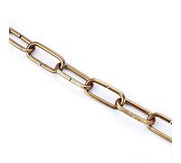 ORION LIGHTSTYLE Chaîne de lampe de 1 m en laiton - Chaîne décorative pour lustres - Lustre - Bronze - 48 x 22 x 5 cm