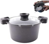ORION Marmite à pâtes 24 cm GRANDE Couvercle avec bord verseur