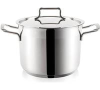Orion Marmite en acier Marmite avec couvercle 24 cm 8,1 L ANETT