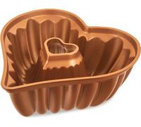 Orion Moule à gâteaux Moule à tarte avec cheminée Cheminée pour la cuisson de gâteaux Cœur MARISSA 28,5 cm
