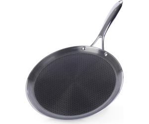 Orion | Poêle - Crêpière - Ø 29 cm - Poêle en acier inoxydable - Revêtement antiadhésif - Résistant à la chaleur - Lavable en machine