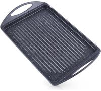 Orion | Poêle - Plaque à griller - 42x27 cm - Granit - Antiadhésif - Résistant à la chaleur - Lavable en machine