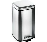 ORION Poubelle en acier QUADRATIQUE 20l
