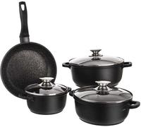 ORION Set de casseroles avec revêtement en granit Poêle à frire GRANDE