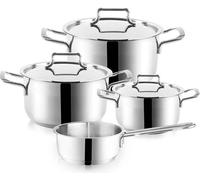 Orion Set de casseroles en acier 18/10 PREMIUM 7 pièces