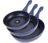 Orion | Set de poeles - 20/24/28 Cm - Antiadhésif - 3 pieces - Aluminium