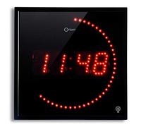 Orium Horloge à LED Radio contrôlée