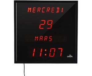 ORIUM Horloge grands caractères à date digitale Noticia