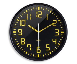 ORIUM Horloge grands caractères silencieuse Contraste Ø30 cm