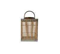 Orium - Lanterne solaire bambou Carrée G