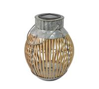 Lanterne solaire bambou h35cm - Orium