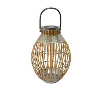 Orium - Lanterne solaire bambou h51cm G