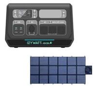 Orium - Station électrique IZYWATT.eco 2048Wh injection réseau + panneau solaire pliant 400W