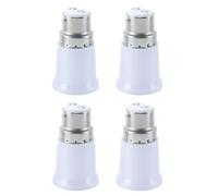 Orivin Lot de 4 convertisseurs d'ampoule B22 vers E27, adaptateur de douille d'ampoule à boucle vers vis