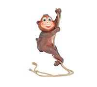 Ornement Animal en résine Ornements Suspendus en Forme de Singe décoration Pendentif balançoire avec des Expressions Vives Longue durée de Vie pour Jardin terrasse Porche Cour