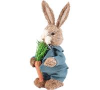 Ornement de lapin de Pâques Simulation de lapin mignon Décoration d'intérieur de Pâques