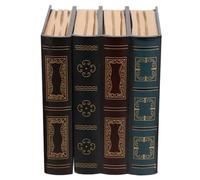 Ornement de Livre de Simulation Décoratif pour Salon et Bar | Panneau de Densité, Design Créatif et Unique, Objet Décoratif pour Table, Style Rétro