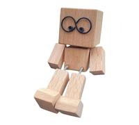 Ornement diffuseur en bois avec articulé, A | Conception en bois dirigée par des personnages, bras et jambes distincts, fonction de diffuseur de dans une