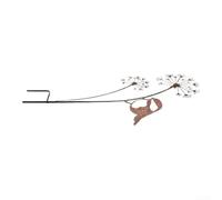 Ornement Jardin pour sol Piquet Inclus Design Nature Ornement(Dandelion Bird)