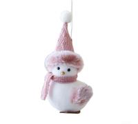 Ornement Oiseau en Peluche Sapin de Noël Tissu pour mousse 14 cm | Trois couleurs disponibles Gris Parfait pour déco pour arbre manteau couronne Résistant pour un usage répété