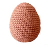 Ornement pour oeuf pour pâques Plastique et Laine Multicolore(Clay Powder) | pour mélange laine et plastique, couleurs vives, pastel tendre, crème, , orange, vert sauge