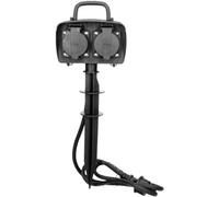 ORNO AE-13138 Prise Exterieure Etanche Ensemble de 2 Prises de Jardin 2300W IP44 avec Câble 1,5m Montage dans le Sol