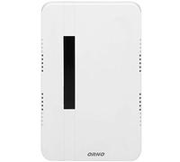 ORNO Brevis Maxi Sonnette Filaire Gong Mécanique 80dB Blanc - sans transformateur intégré - 230 V CA