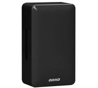 ORNO BREVIS Mini AC Sonnette Filaire Mécanique Deux Sons 80dB 230VAC Noir - Pas de Transformateur Intégré