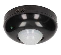 ORNO CR-203 Détecteur de mouvement LED 360° 10-1200 W encastrable au plafond infrarouge Blanc 207 (noir)