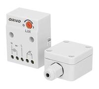 ORNO CR-232 Interrupteur Crepusculaire 10W - 2300W IP65 Résistant Aux Intempéries (Montage en Surface)