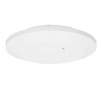 Orno CR-240 Détecteur de Mouvement à Micro-Ondes 360 ° avec minuteur, réglage de la sensibilité et capteur crépusculaire, Convient pour LED 2000 W