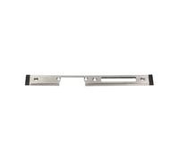 ORNO Gâche simple symétrique courte nickelée (droite 24/243,9/3 mm)
