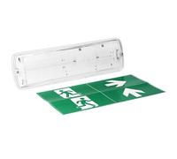 Orno METU LED Panneau de Sortie d'urgence Lumineux - Batterie LiFePO4 Intégrée 2.7W - 3H - IP65-6000K