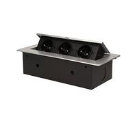 ORNO OR-AE-1336/G Prise de Meuble escamotable avec Bord Plat fraisé