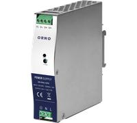 ORNO PSU-1674 - Alimentation à découpage, rail DIN, 77 W, 24 V, 3,2 A, Boîtier m