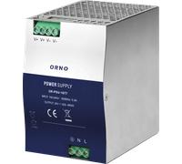 ORNO PSU-1677 - Alimentation à découpage, rail DIN, 480 W, 24 V, 20 A, Boîtier m