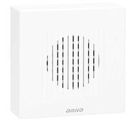 ORNO RINGIL Mini AC Sonnette Filaire Electromécanique Un Son 230V 30-80dB Blanc Neige