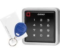 ORNO Serrure à combinaison avec lecteur de carte de proximité 125kHz et lecteur de porte-clés, étanche IP68 (OR-ZS-816)