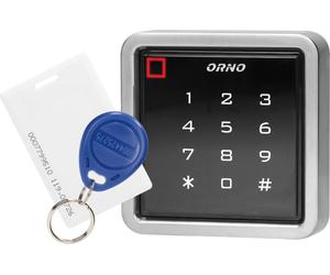 ORNO Serrure à combinaison avec lecteur de carte de proximité 125kHz et lecteur de porte-clés, étanche IP68 (OR-ZS-816)