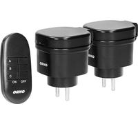 ORNO Set de prises radio IP44 télécommande 2+1 mini (OR-GB-441)