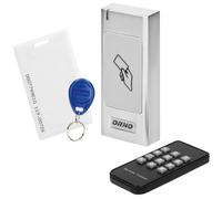 ORNO ZS-821 Lecteur de Cartes et Badges de Proximité Pour Gache Electrique Portail IP66 Boîtier en Métal 2000 Utilisateurs