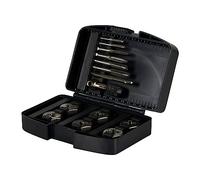 OROK 643276 Outils de Filetage - Coffret de taraudage - Ce Coffret est composé de 13 pièces : 6 tarauds, 6 filières, Plusieurs Accessoires - Compatible avec Tous Types de filetages ou d'écrous...